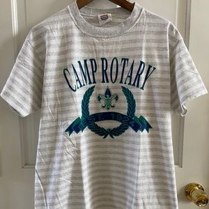 Vintage Saturday's Hero Camp Rotary shirt